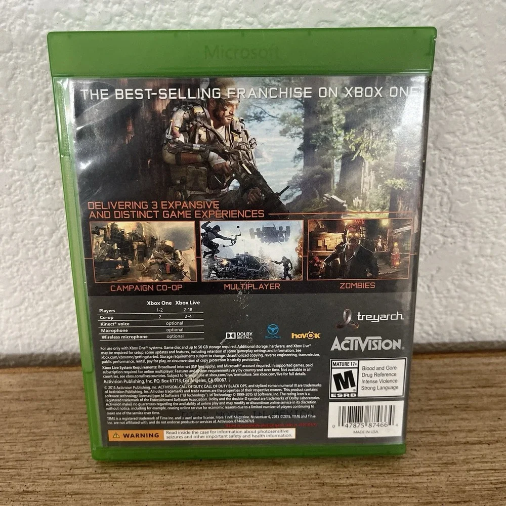 Call of Duty: Black Ops 3 Standard Edition Xbox One - Microsoft Xbox One